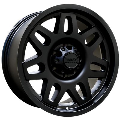 Envy Wheels - ET-2 - Black - SATIN BLACK - 18" x 9", 18 Offset, 6x135 (Bolt Pattern), 87.1mm HUB