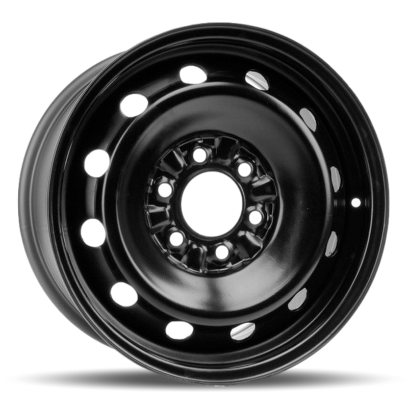 DTD - Steel - Black - Black - 17" x 7.5", 35 Offset, 6x135 (Bolt Pattern), 87.1mm HUB