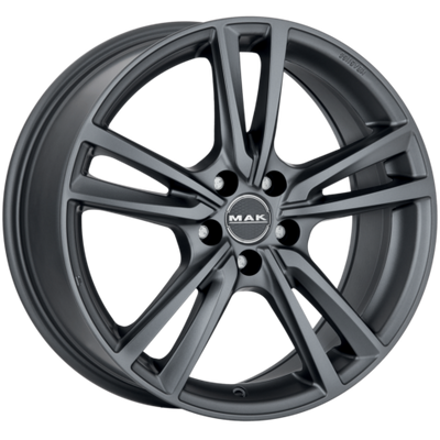 Mak Wheels - ICONA - Gunmetal - MATTE TITAN - 18" x 8", 30 Offset, 5x112 (Bolt Pattern), 76mm HUB