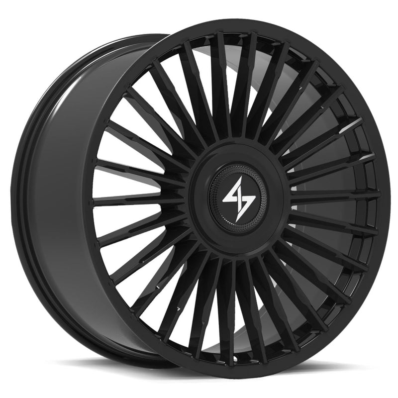 Sentali - Royale - Black - Gloss Black - 26" x 10", 10 Offset, 5x130 (Bolt pattern), 84.1mm HUB
