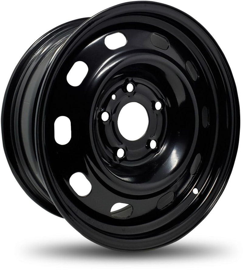 DTD - Steel - Black - Black - 17" x 7", 25 Offset, 5x139.7 (Bolt Pattern), 78.1mm HUB