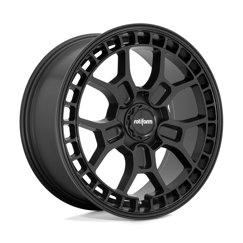 Rotiform - R180 ZMO-M - Black - MATTE BLACK - 19" x 8.5", 35 Offset, 5x120 (Bolt Pattern), 72.6mm HUB