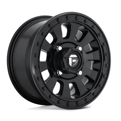 Fuel UTV - D630 TACTIC - Black - MATTE BLACK - 14" x 7", 38 Offset, 4x156 (Bolt Pattern), 132mm HUB