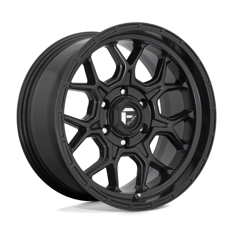 Fuel - D670 TECH - Black - MATTE BLACK - 18" x 9", 1 Offset, 5x150 (Bolt Pattern), 110.1mm HUB