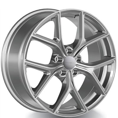 RWC - GM01 - Silver - Satin Silver - 18" x 8", 40 Offset, 5x115 (Bolt pattern), 70.30mm HUB