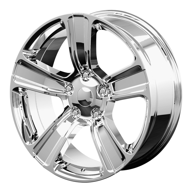 OE Creations - PR155 - Chrome - CHROME - 20" x 9", 18 Offset, 5x139.7 (Bolt Pattern), 77.8mm HUB