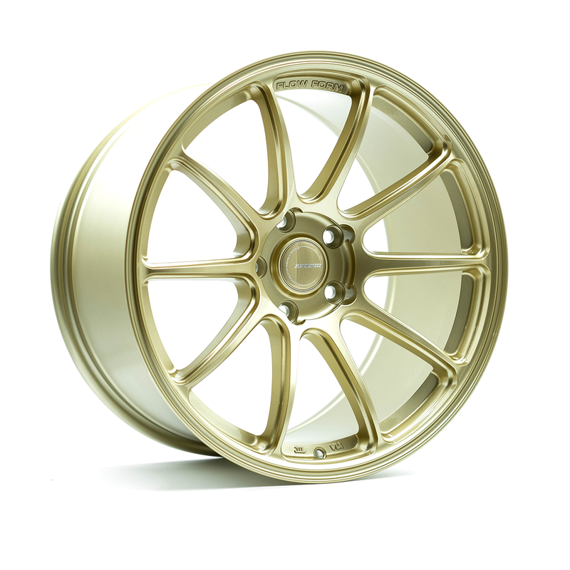 Superspeed - RF03RR - Gold - Gold - 18" x 9.5", 38 Offset, 5x114.3 (Bolt Pattern), 73mm HUB