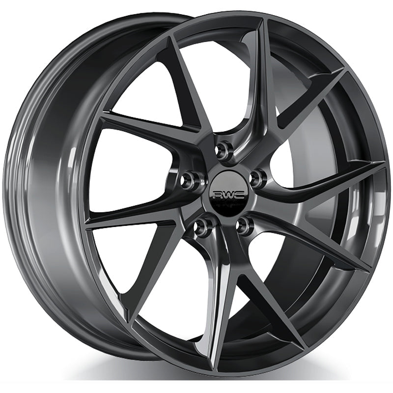 RWC - AD1012 - Grey - ANTHRACITE - 20" x 9", 32 Offset, 5x112 (Bolt Pattern), 66.5mm HUB
