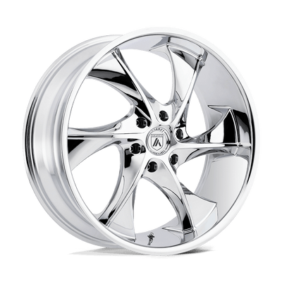 Asanti Black - ABL-17 - Chrome - Chrome - 20" x 8.5", 30 Offset, 6x139.7 (Bolt Pattern), 100.3mm HUB