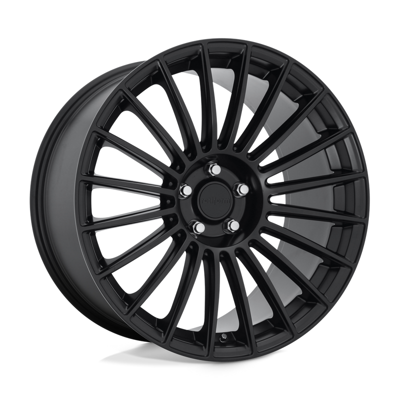Rotiform - R157 BUC - Black - MATTE BLACK - 19" x 8.5", 45 Offset, 5x112 (Bolt Pattern), 66.6mm HUB