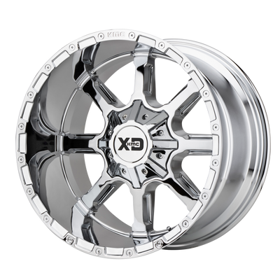XD Series - XD838 MAMMOTH - Chrome - Chrome - 24" x 14", -76 Offset, 5x127/139.7 (Bolt Pattern), 78.1mm HUB