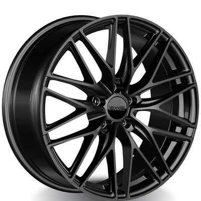 RWC - BM03 - Black - Satin Black - 18" x 8", 30 Offset, 5x112 (Bolt pattern), 66.60mm HUB