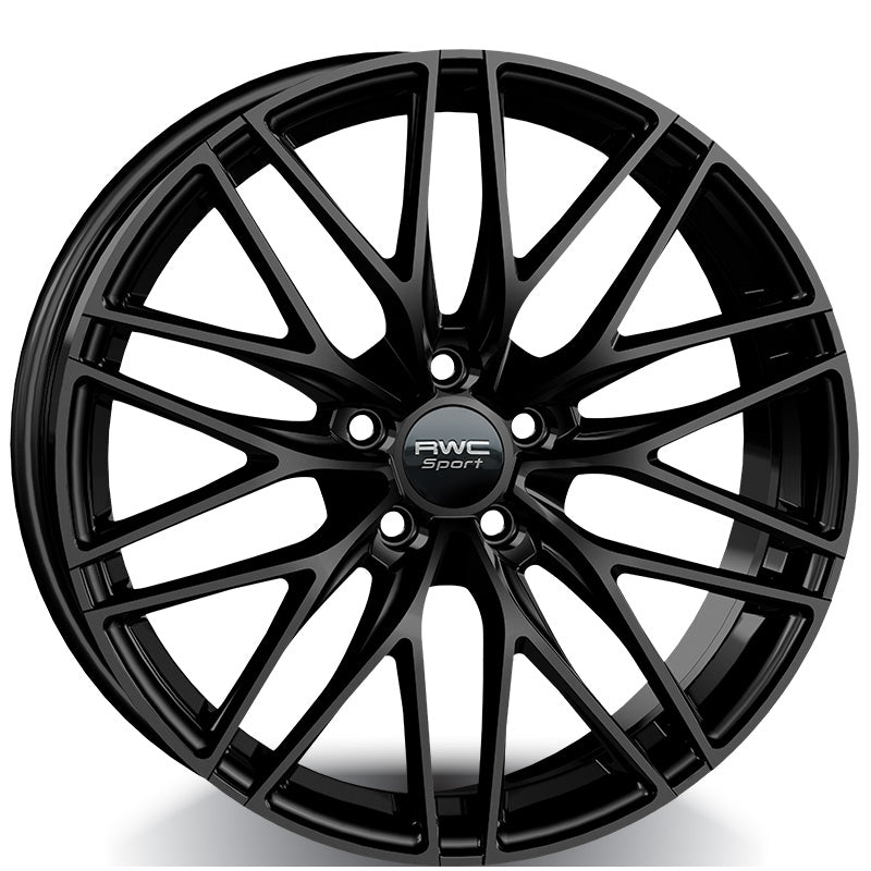 RWC - IF03 - Black - SATIN BLACK - 19" x 8", 33 Offset, 5x114.3 (Bolt Pattern), 66.1mm HUB