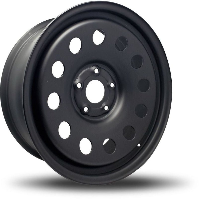 DTD - Steel - Black - Black - 20" x 8", 19 Offset, 5x139.7 (Bolt Pattern), 78.1mm HUB
