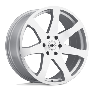 Black Rhino - MOZAMBIQUE - Silver - Silver with Mirror Cut Face - 20" x 8.5", 30 Offset, 5x127 (Bolt Pattern), 71.5mm HUB