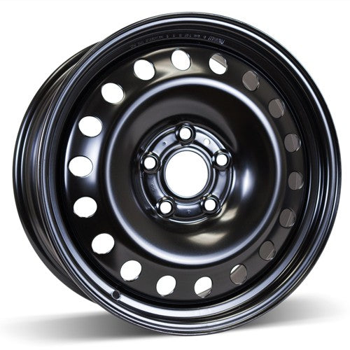RSSW - Steel - Black - Black - 18" x 7", 50 Offset, 5x127 (Bolt Pattern), 71.5mm HUB