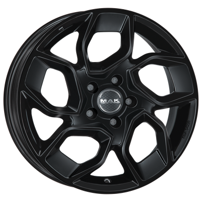 Mak Wheels - EXPRESS 3 - Black - GLOSS BLACK - 16" x 6.5", 60 Offset, 5x160 (Bolt Pattern), 65.1mm HUB