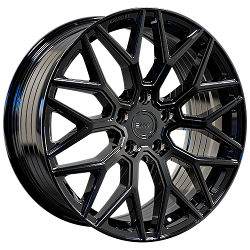 Envy Wheels - FF2GB - Black - GLOSS BLACK - 20" x 9", 34 Offset, 5x127 (Bolt Pattern), 71.5mm HUB