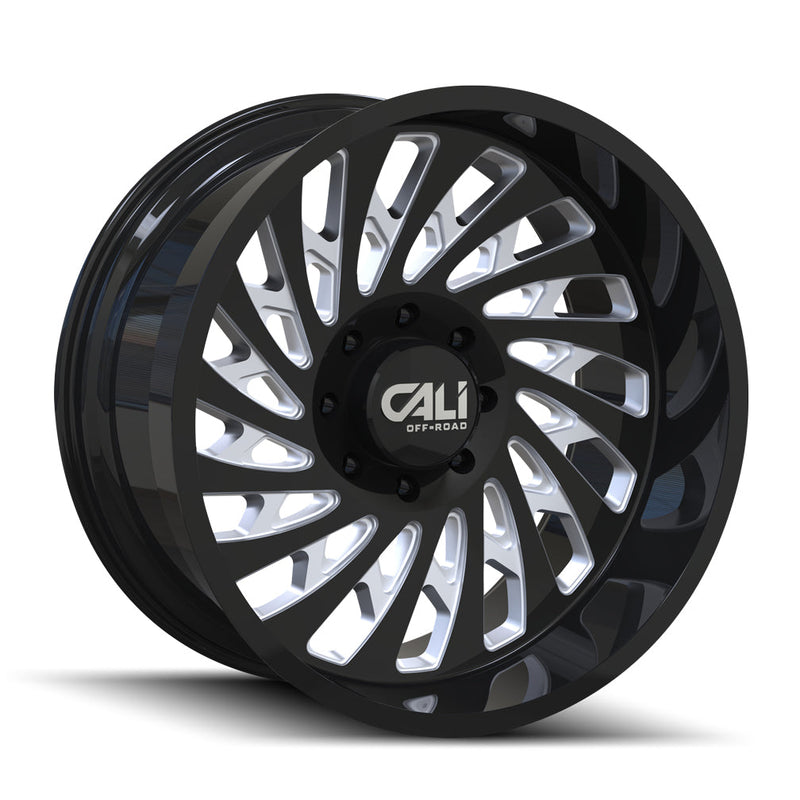 Cali Off-Road - SWITCHBACK - Chrome - POLISHED - 20" x 10", -30 Offset, 6x139.7 (Bolt Pattern), 106mm HUB