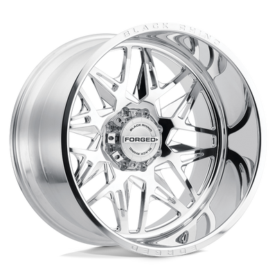 Black Rhino - TWISTER - Polished - Polished - 22" x 14", -76 Offset, 8x170 (Bolt Pattern), 125.1mm HUB