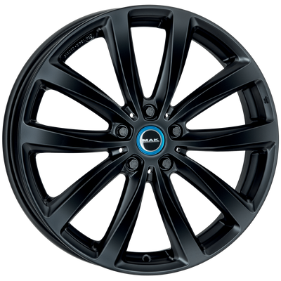 Mak Wheels - WATT - Black - MATTE BLACK - 19" x 5", 43 Offset, 5x112 (Bolt Pattern), 66.6mm HUB