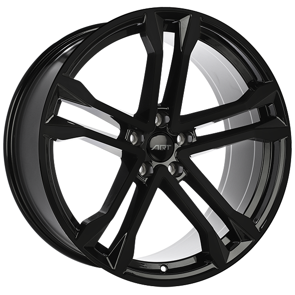 ART - Replica 290 - Black - Gloss Black - 20" x 9", 25 Offset, 5x112 (Bolt Pattern), 66.5mm HUB