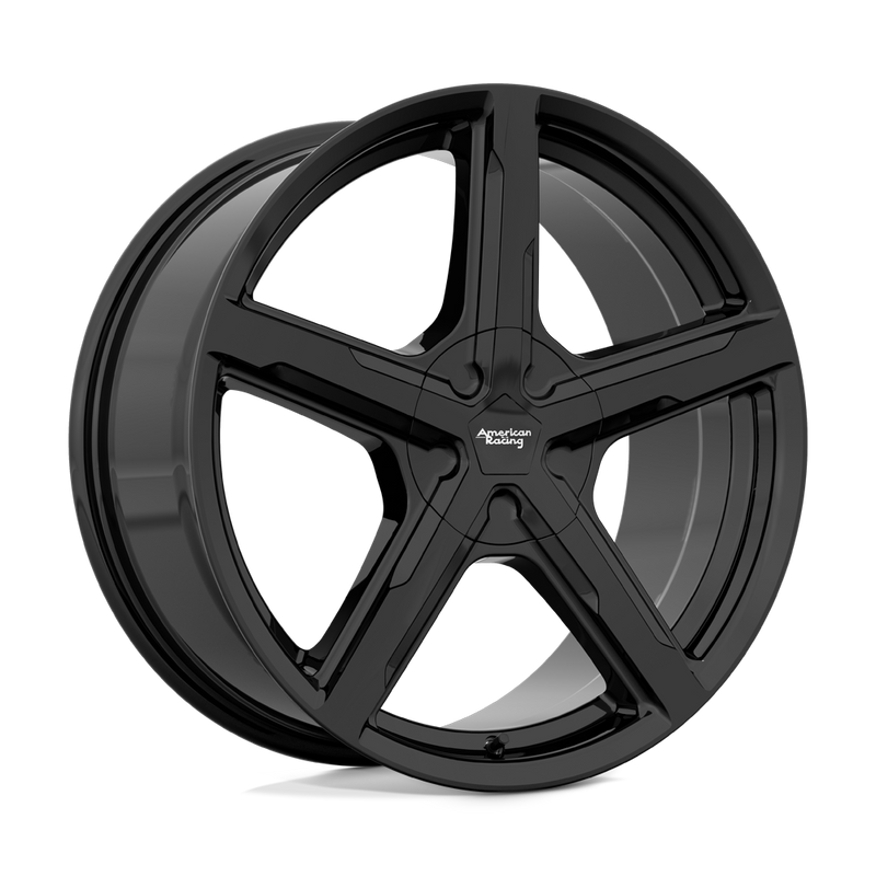 American Racing - AR921 TRIGGER - Black - GLOSS BLACK - 18" x 8", 38 Offset, 5x114.3/120 (Bolt Pattern), 74.1mm HUB