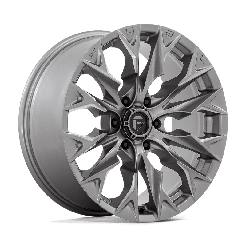 Fuel - D806 FLAME - Gunmetal - PLATINUM - 20" x 9", 20 Offset, 6x139.7 (Bolt Pattern), 106.1mm HUB