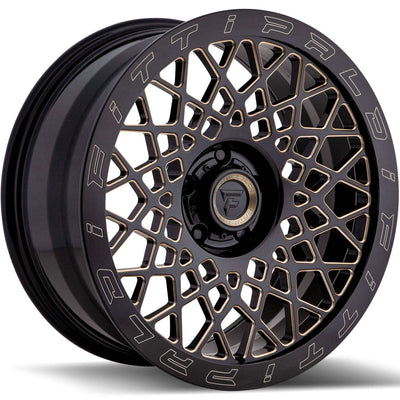 Fittipaldi Offroad - FTF04 - Bronze - Bronze Tint - 20" x 9", 6 Offset, 5x127 (Bolt Pattern), 71.5mm HUB