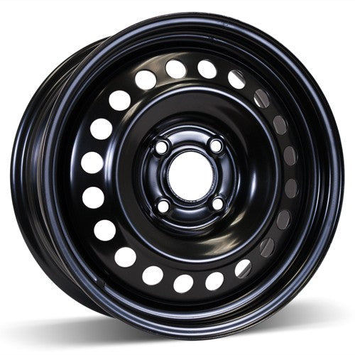 RSSW - Steel - Black - Black - 16" x 6.5", 45 Offset, 4x114.3 (Bolt Pattern), 66.1mm HUB