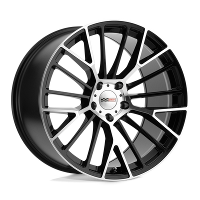 Cray Wheels - ASTORIA - Black - GLOSS BLACK WITH MIRROR CUT FACE - 19" x 9", 50 Offset, 5x120.65 (Bolt Pattern), 70.3mm HUB
