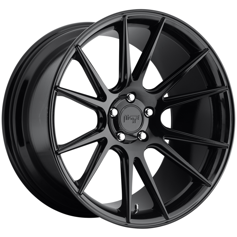 Niche - M152 VICENZA - Black - GLOSS BLACK - 20" x 9", 35 Offset, 5x114.3 (Bolt Pattern), 72.56mm HUB