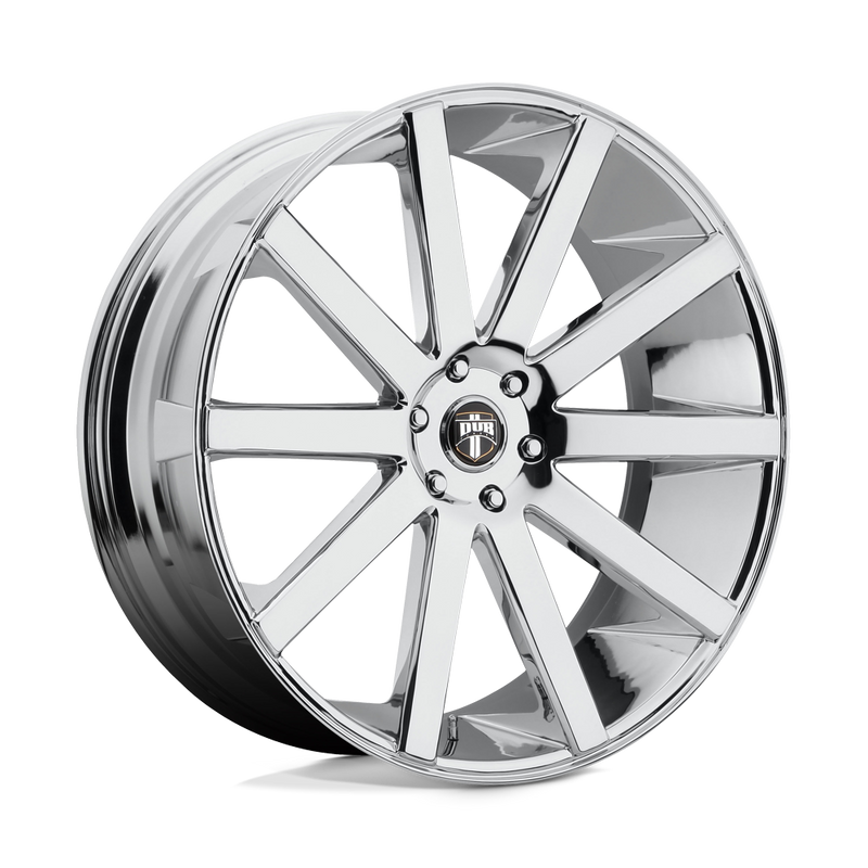 DUB - S120 SHOT CALLA - Polished - Chrome Plated - 22" x 9.5", 30 Offset, 6x139.7 (Bolt Pattern), 78.1mm HUB
