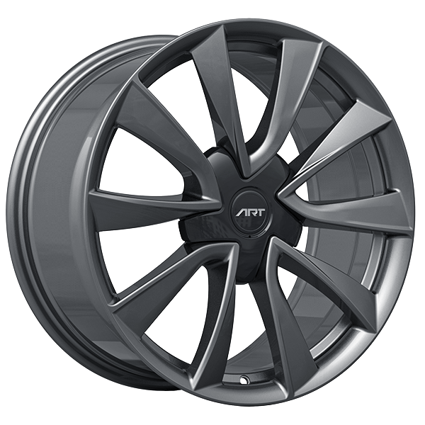 ART - Replica 214 - Grey - Space Grey - 18" x 8.5", 35 Offset, 5x114.3 (Bolt Pattern), 64.1mm HUB