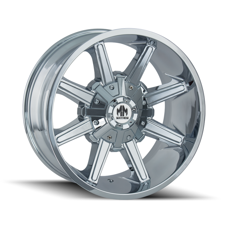Mayhem - ARSENAL - Chrome - CHROME - 20" x 9", 0 Offset, 5x127/139.7 (Bolt Pattern), 87mm HUB