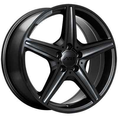 ART - Replica 93 - Black - Gloss Black - 18" x 8", 35 Offset, 5x112 (Bolt Pattern), 66.6mm HUB