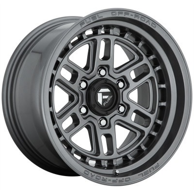 Fuel - D668 NITRO - Gunmetal - MATTE GUN METAL - 17" x 9", -12 Offset, 6x135 (Bolt Pattern), 87.1mm HUB