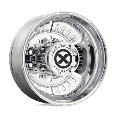 ATX - AO403 ROULETTE - Polished - POLISHED - 24.5" x 8.25", -168 Offset, 10x285.75 (Bolt Pattern), 220.1mm HUB