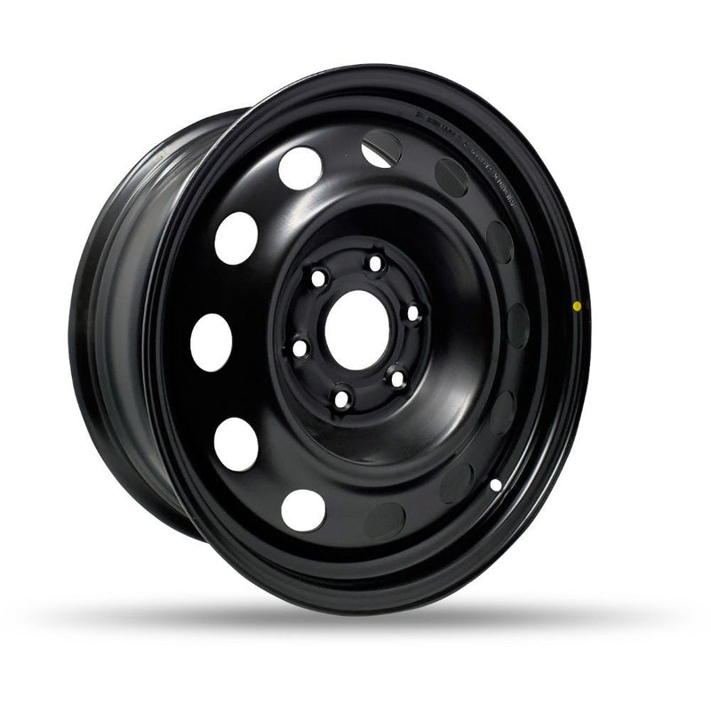 DTD - Steel - Black - Black - 18" x 7.5", 25 Offset, 6x139.7 (Bolt Pattern), 78.1mm HUB