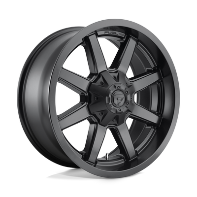 Fuel - D436 MAVERICK - Black - SATIN BLACK - 18" x 9", -12 Offset, 6x135/139.7 (Bolt Pattern), 106.1mm HUB