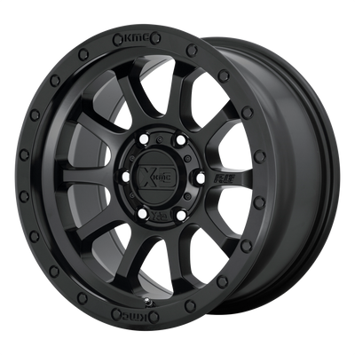 XD Series - XD143 RG3 - Black - Satin Black - 17" x 9", 18 Offset, 6x139.7 (Bolt Pattern), 106.1mm HUB