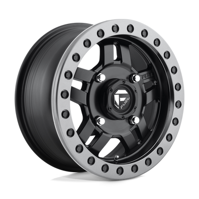 Fuel UTV - D917 ANZA BEADLOCK - Black - MATTE BLACK - 15" x 7", 38 Offset, 4x156 (Bolt Pattern), 132mm HUB