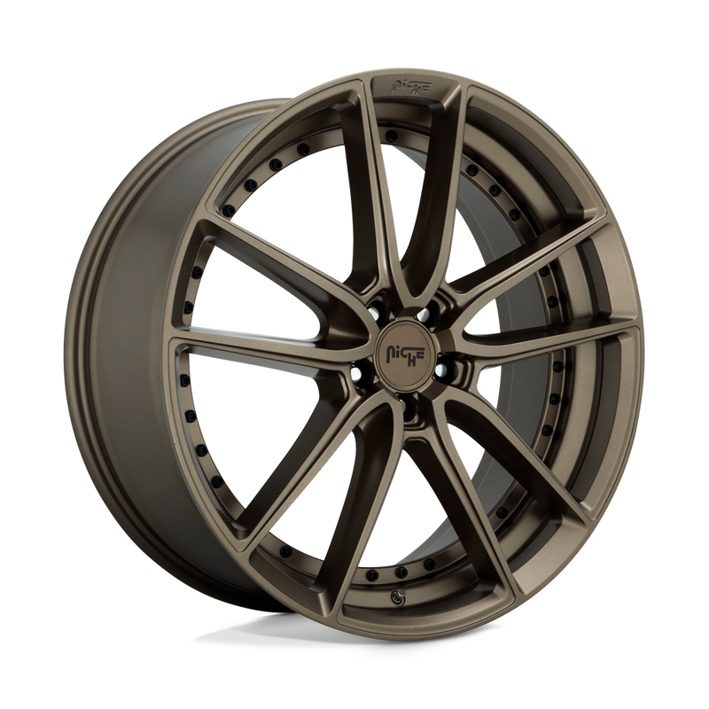Niche - M222 DFS - Bronze - MATTE BRONZE - 22" x 9", 38 Offset, 5x114.3 (Bolt Pattern), 72.6mm HUB