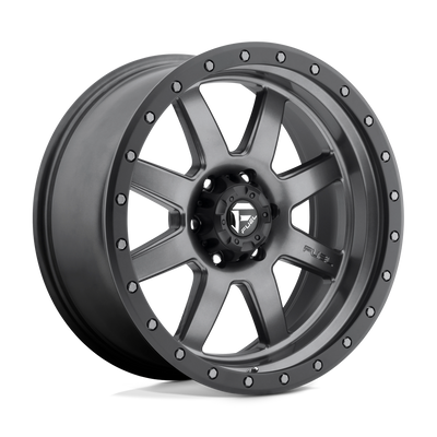 Fuel - D552 TROPHY - Gunmetal - MATTE GUN METAL BLACK BEAD RING - 17" x 8.5", -6 Offset, 6x139.7 (Bolt Pattern), 108mm HUB