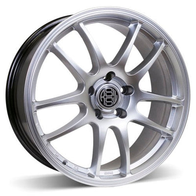 RSSW - Velocity - Silver - Hyper silver - 15" x 6.5", 40 Offset, 5x114.3 (Bolt Pattern), 67.1mm HUB