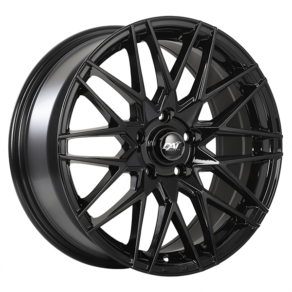 Dai Alloys - NERVE - Black - Gloss Black - 16" x 7", 40 Offset, 5x114.3 (Bolt Pattern), 64.1mm HUB