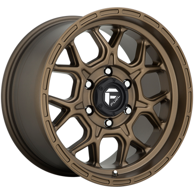 Fuel - D671 TECH - Gunmetal - MATTE BRONZE - 17" x 9", 1 Offset, 6x135 (Bolt Pattern), 87.1mm HUB