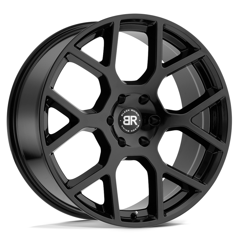 Black Rhino - TEMBE - Black - Gloss Black - 24" x 10", 35 Offset, 6x135 (Bolt Pattern), 87.1mm HUB