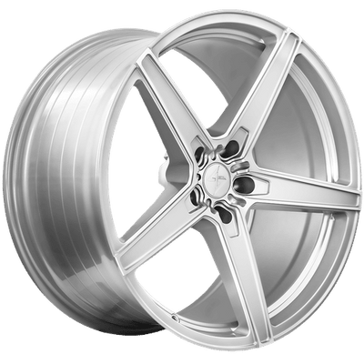 Sentali - Street SS4 - Silver - Hyper Silver Machined - 20" x 9", 25 Offset, 5x114.3 (Bolt pattern), 73.1mm HUB