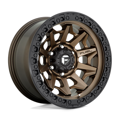 Fuel - D696 COVERT - Bronze - MATTE BRONZE BLACK BEAD RING - 17" x 9", -12 Offset, 6x139.7 (Bolt Pattern), 106.1mm HUB